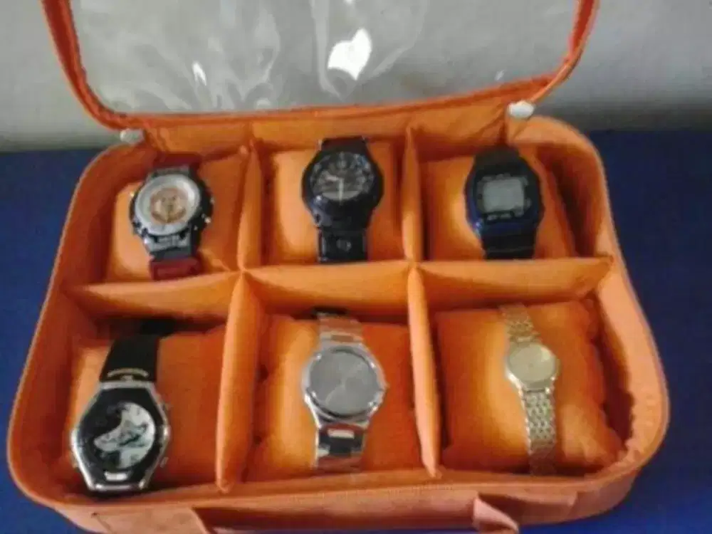 Tempat Jam Tangan 6 Slot