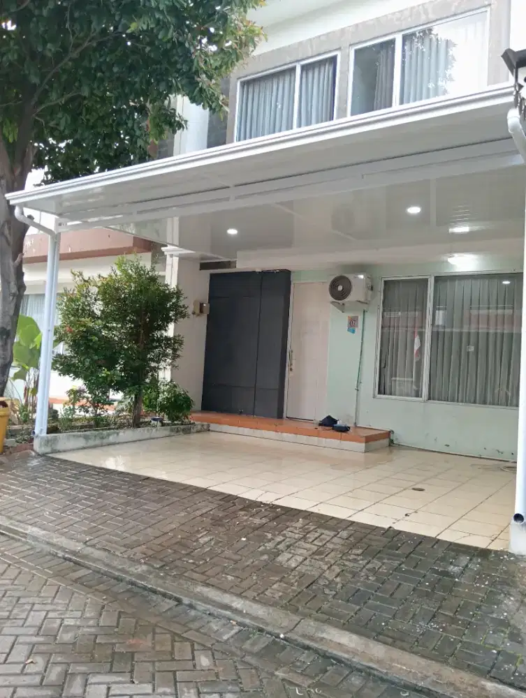 $51 kanopi alderon + plafon pvc laminated lengkap talang air