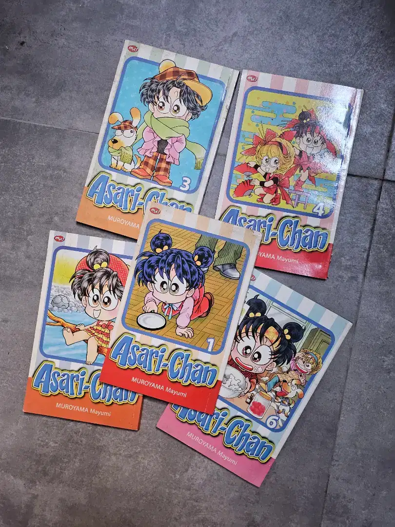 Buku komik asari chan set