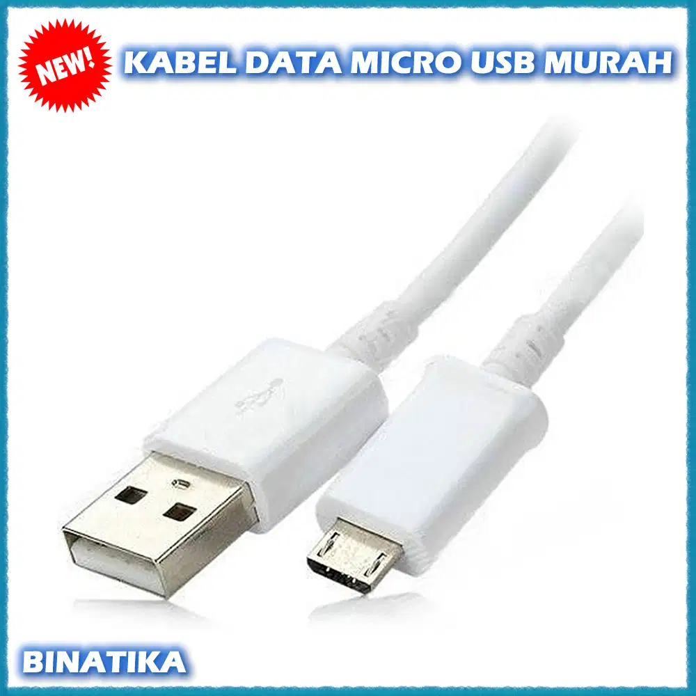 USB Kabel Data Micro USB Murah Aneka Warna Bisa Untuk Charger 1 Meter