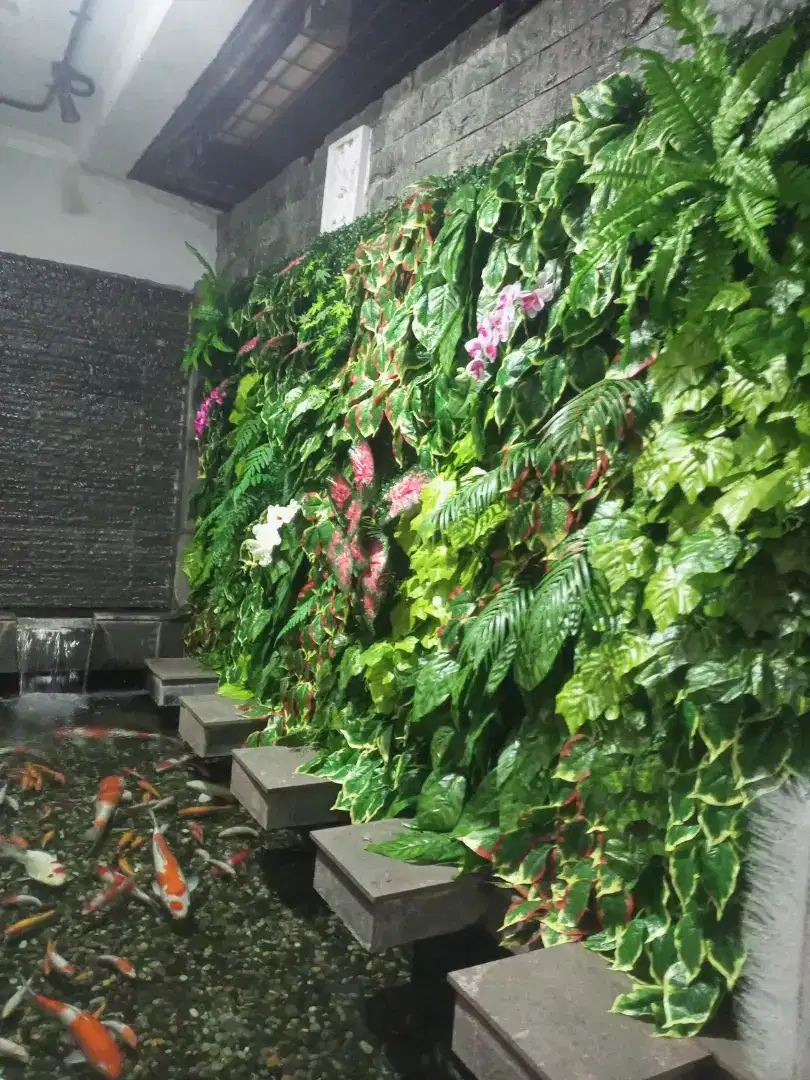 Hiasan Dingding vertical garden sintetis