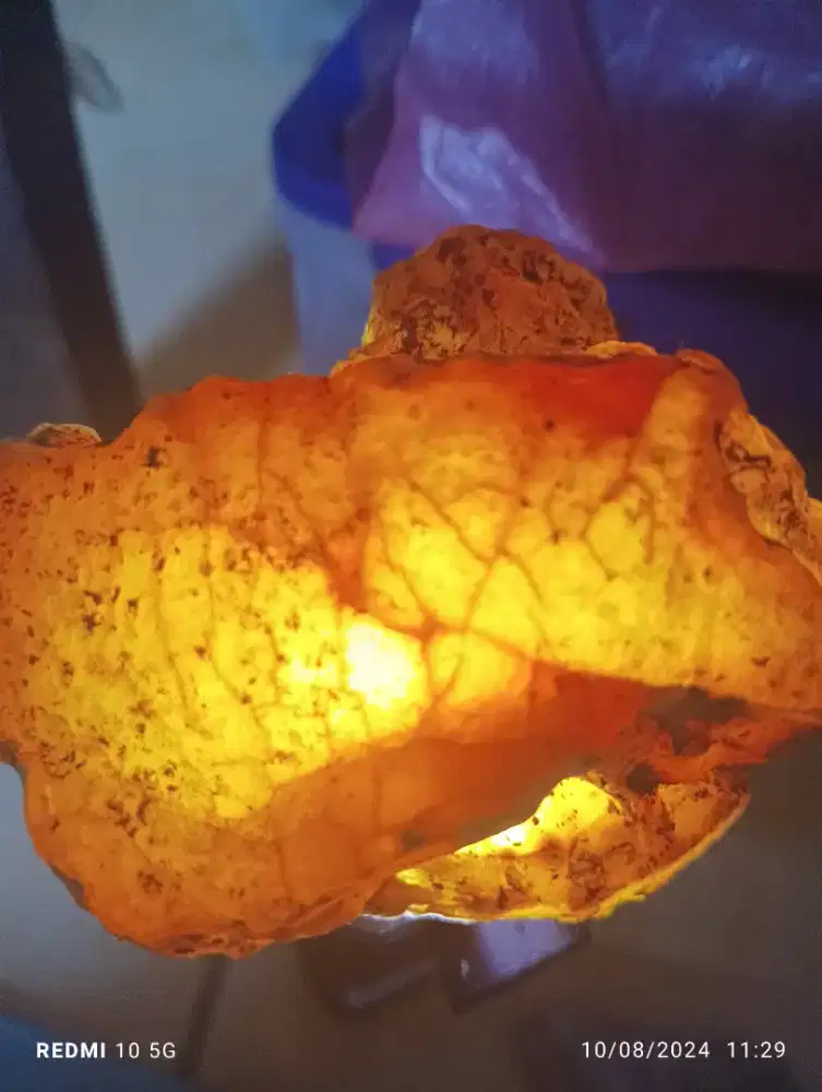 Bahan cincin batu kalsedon cempaka