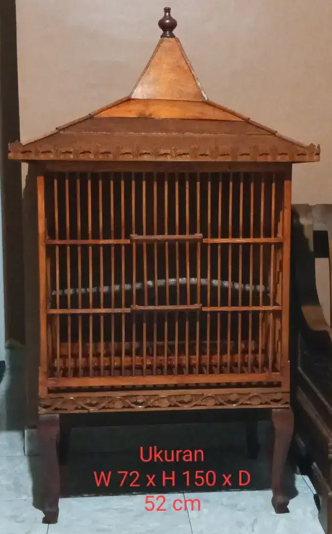 Kandang Kayu Jumbo Model Joglo