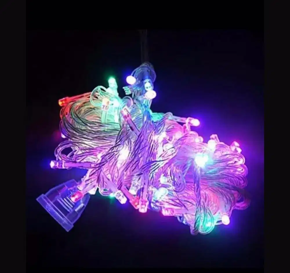 Lampu 17 agustus rainbow 7 warna mumer