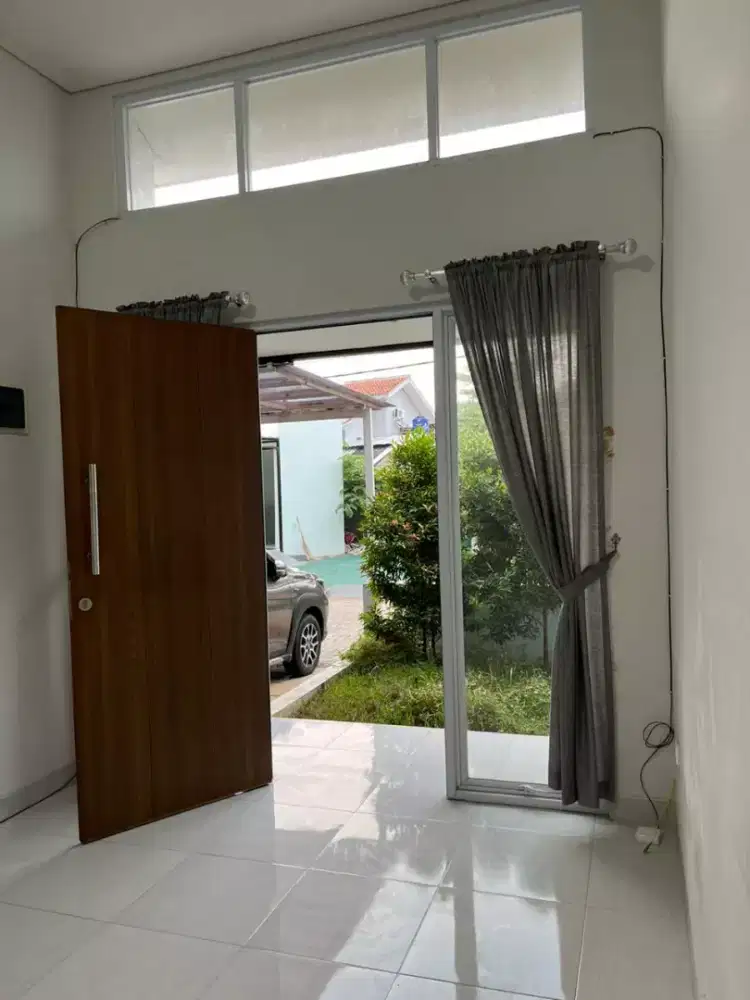 Dikontrakan/atau dijual. Cepat Rumah Cluster.Terawat Harga Nego