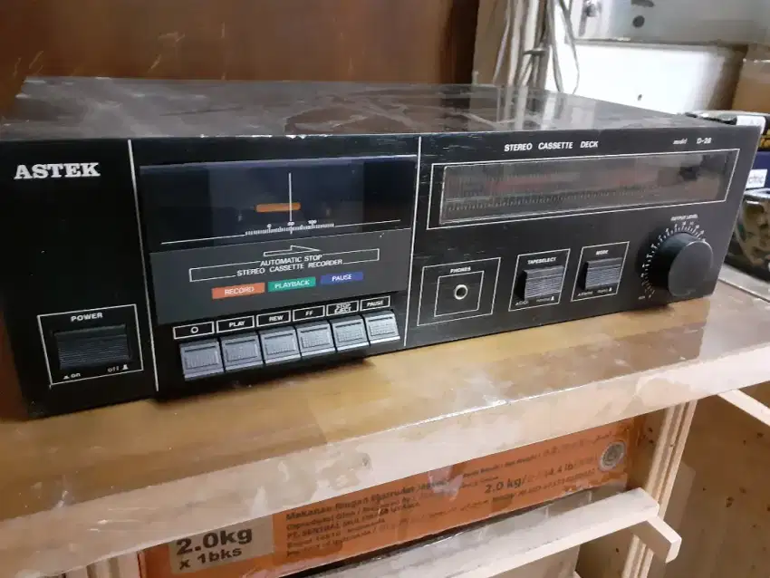 Tape Cassette Kaset Deck Astek