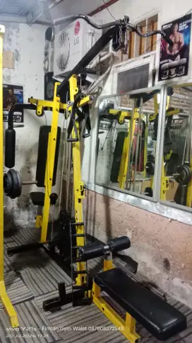 Alat gym lengkap siap usaha