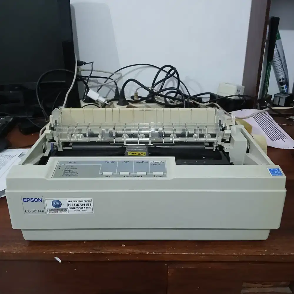 Epson Lx300 +II printer dotmatrik port Usb