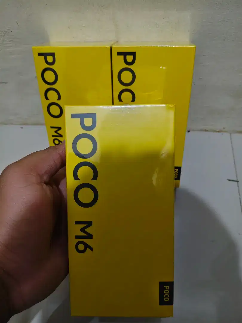 Poco M6 8/256 Garansi resmi poco Indonesia