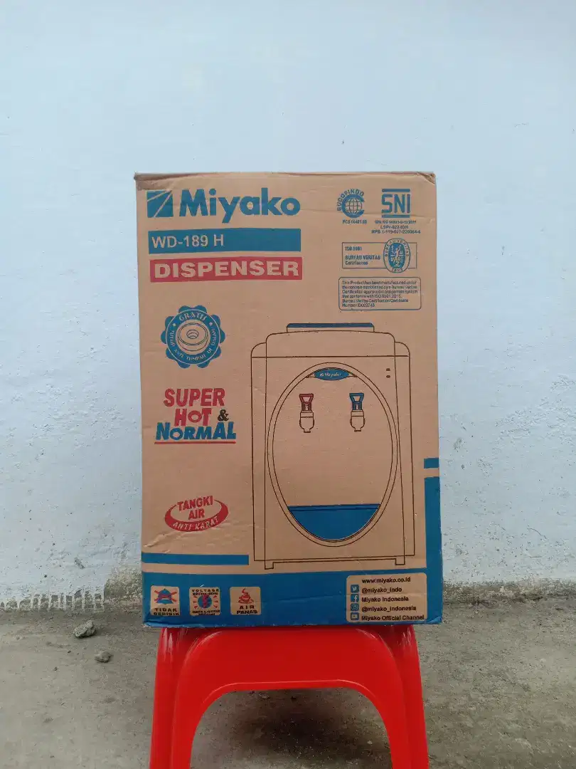 (BARU) DISPENSER MIYAKO WD-189 H