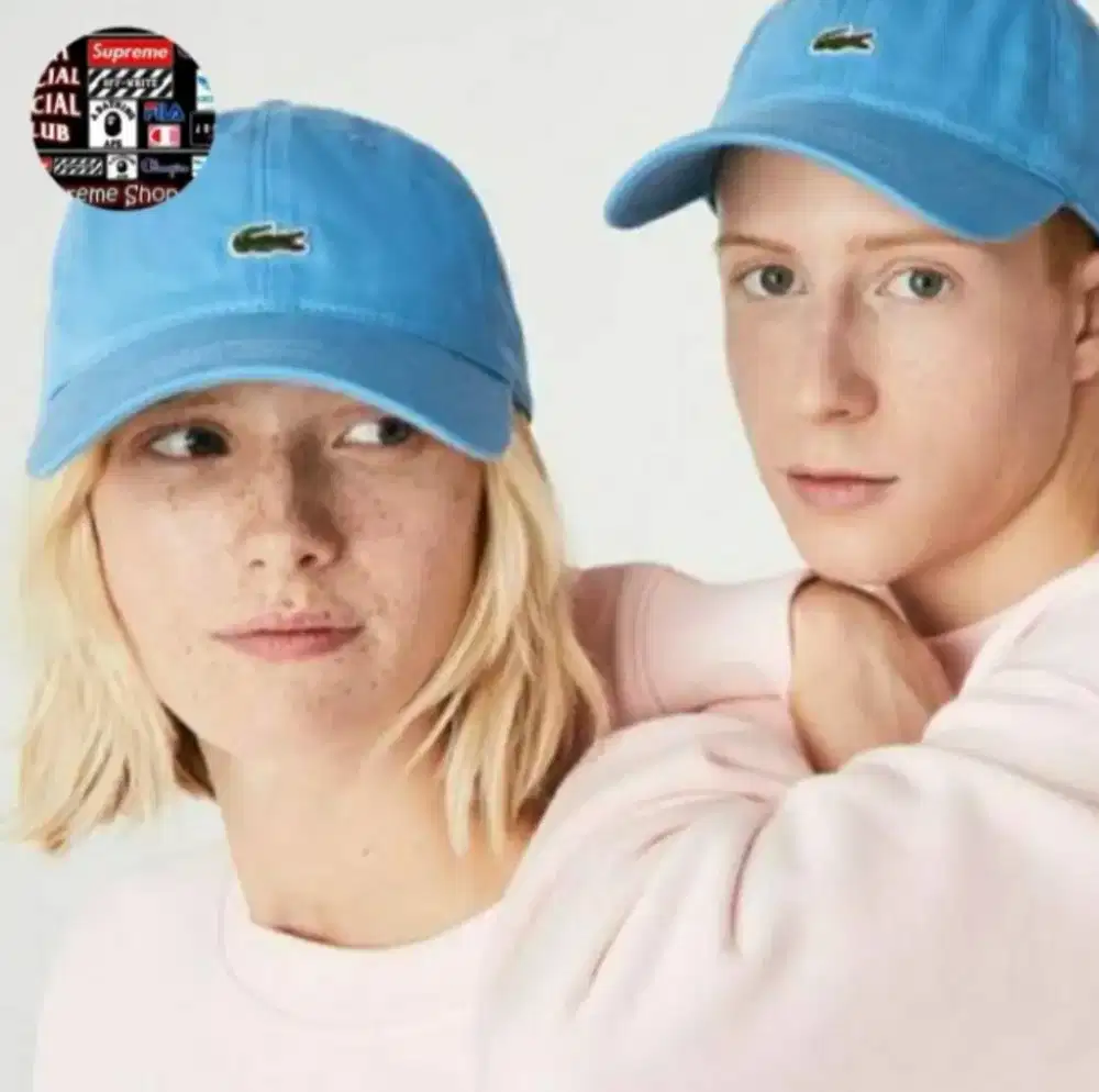 Topi Pria Lacoste Original