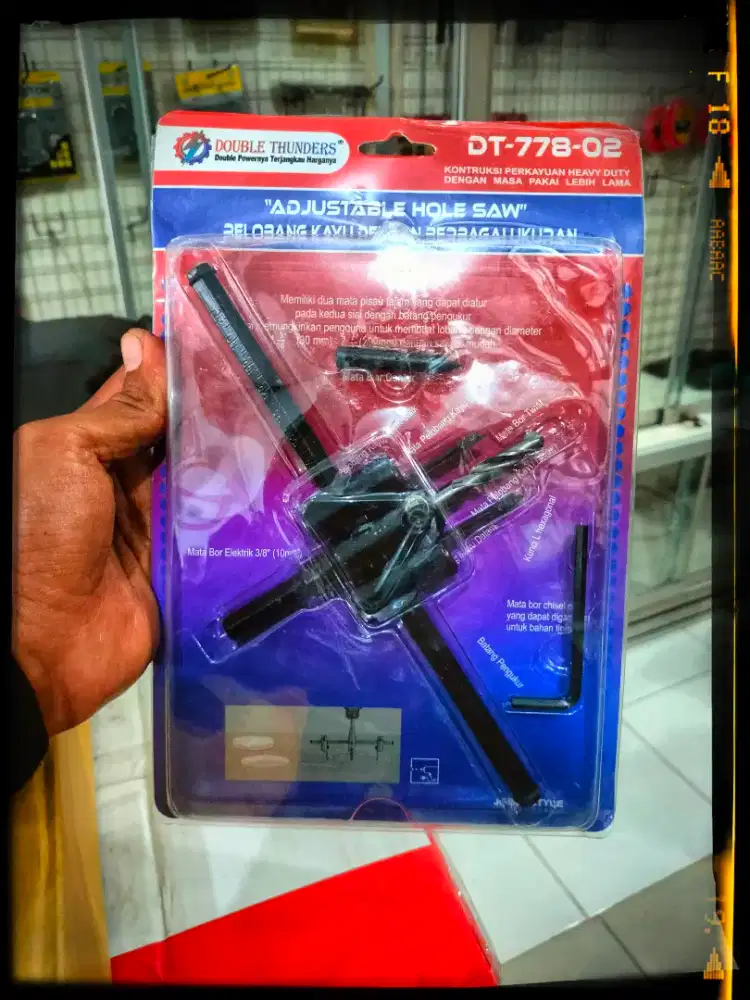 Mata Bor Jangka Size 30-200mm ( 20-cm ) Mata Bor Pelobang Kayu