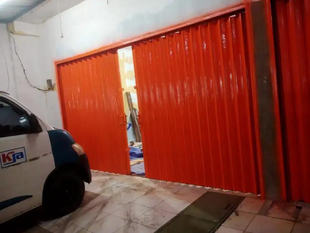 Folding gate rolling door murah berkualitas