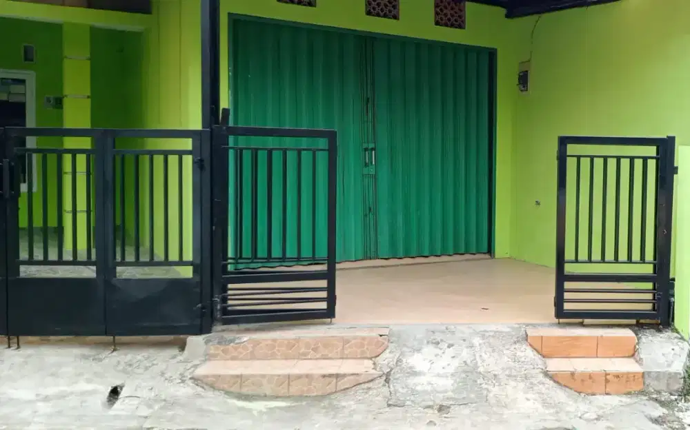 JUAL CEPAT RUMAH + KIOS. LOKASI STRATEGIS. SIAP DIHUNI & UNTUK BISNIS