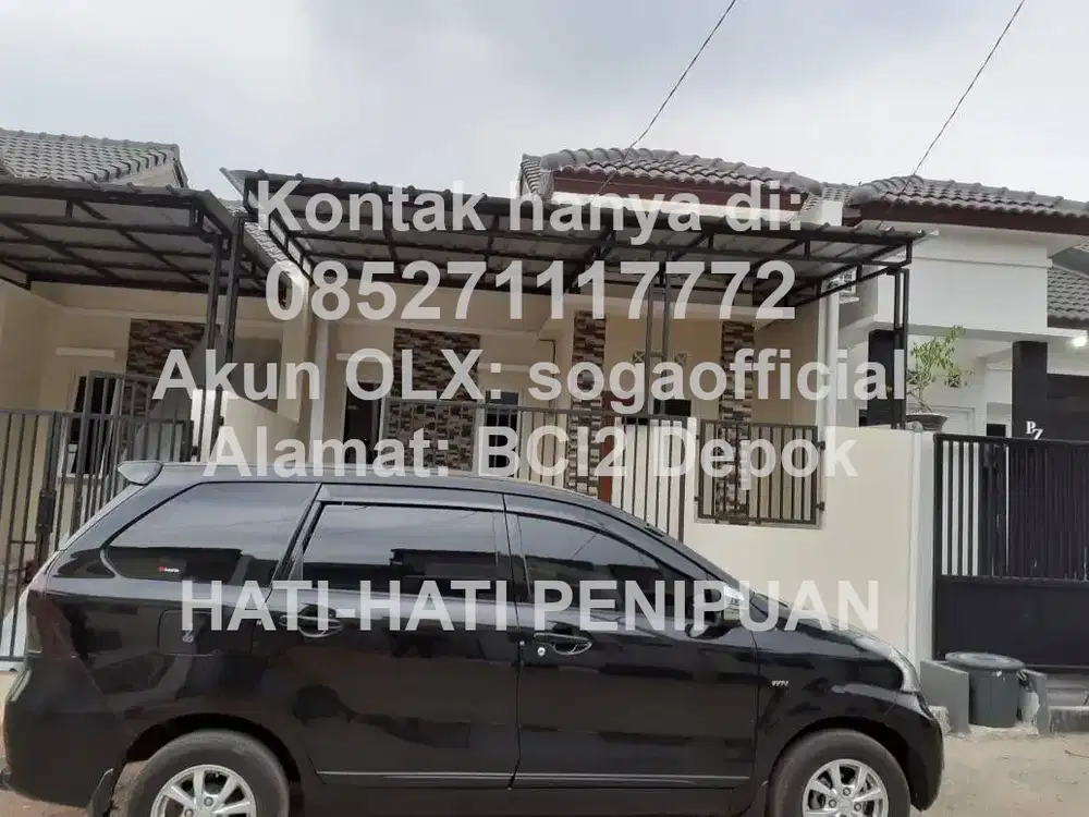 [Tahunan] Kontrakan Rumah, BCI 2, Tapos, Depok