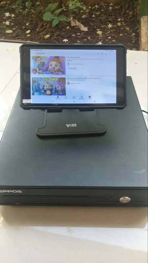 Advan XTab, Laci uang dan Printer 1 set otomatis lengkap