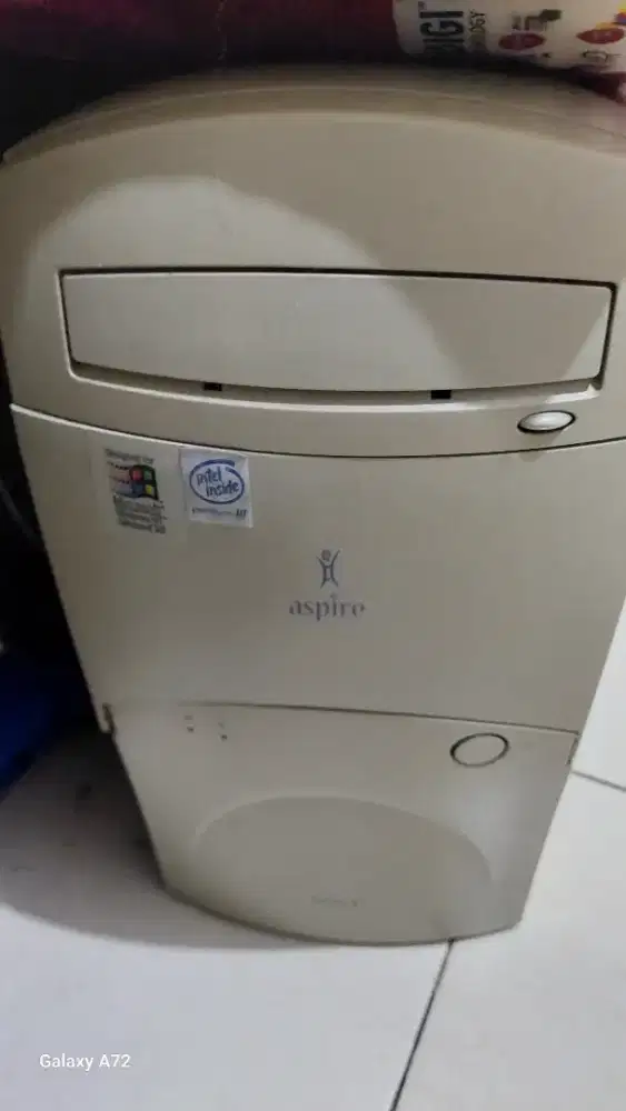 Pc acer aspire pentium 3 500Mhz kenangan