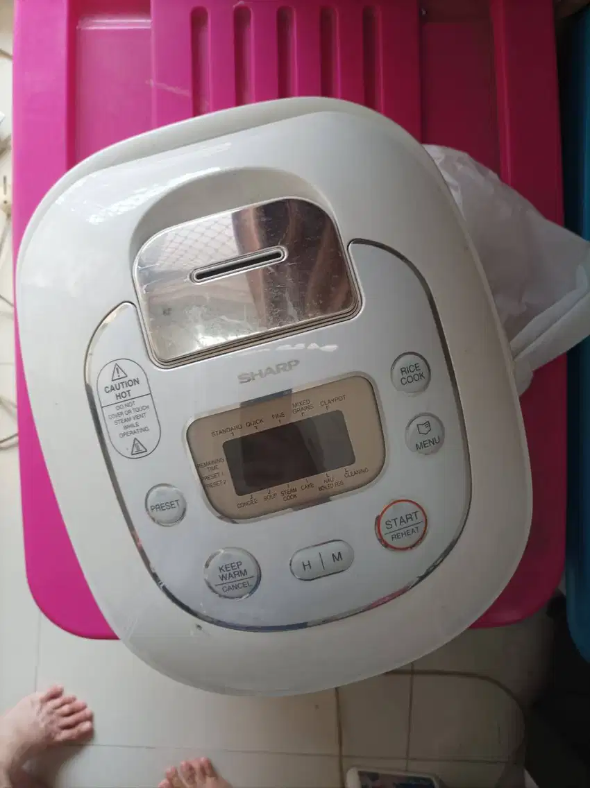 Rice Cooker Sharp KS TH18 WH