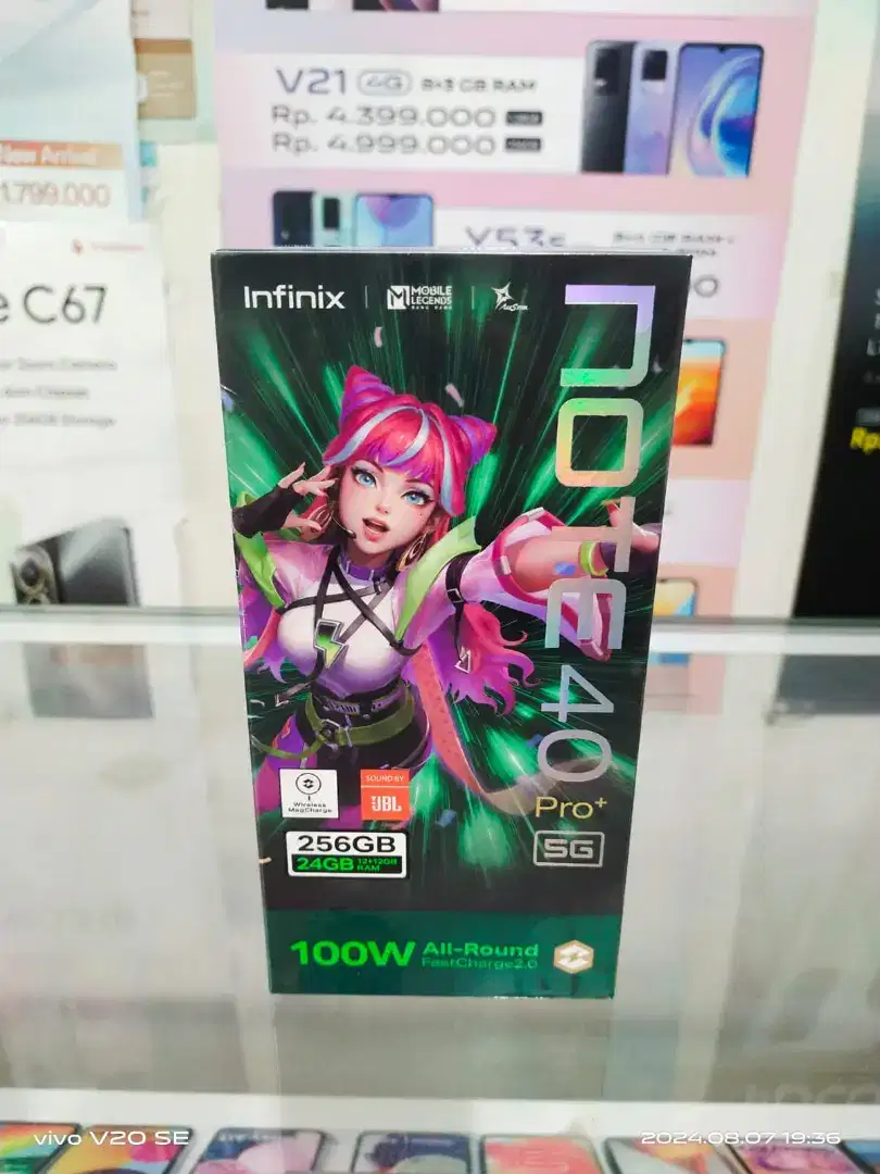 Infinix Note 40 Pro Plus 5G 12/256 GB Dimensity 7020 Fast Charge 100W