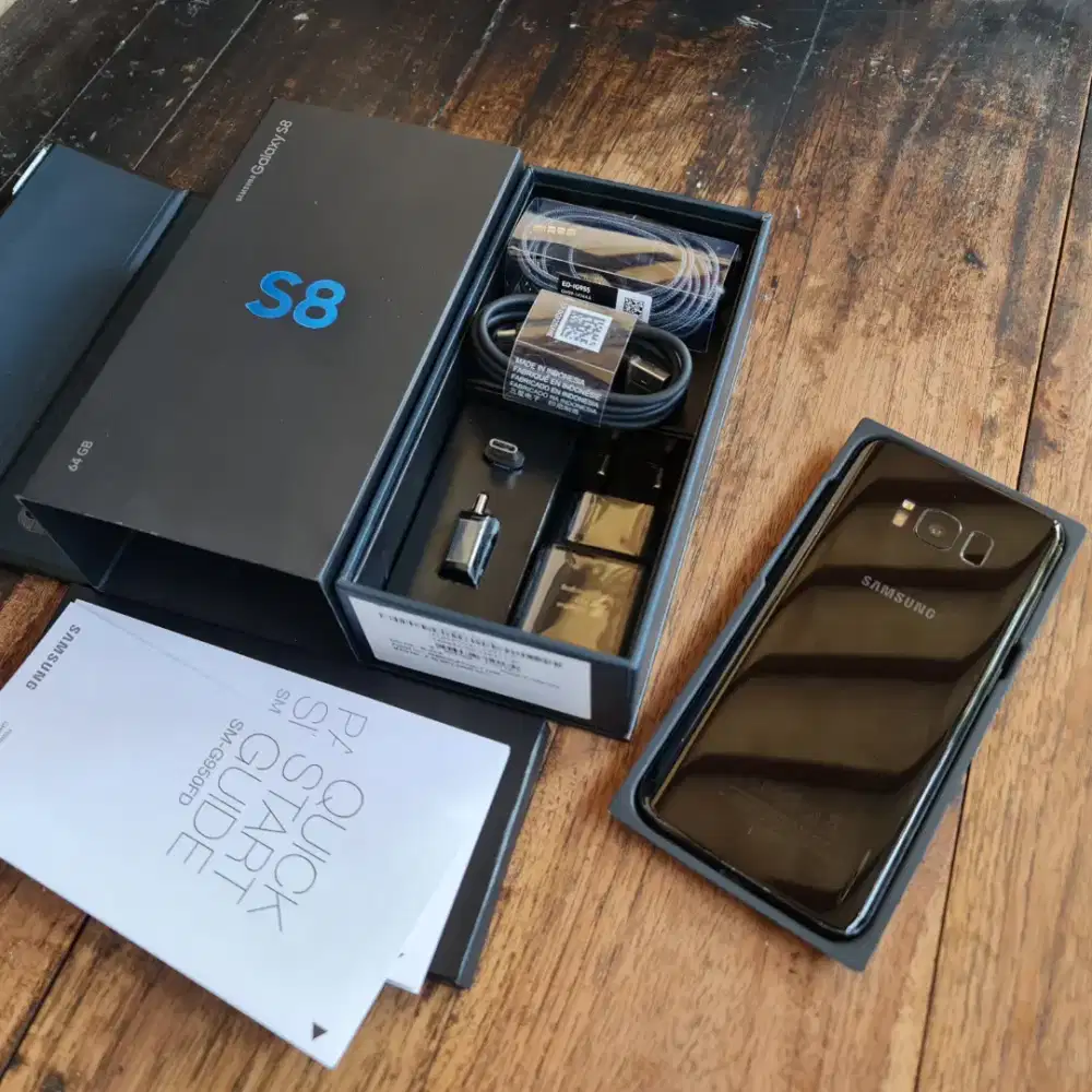 Galaxy S8 Like New 99% SEIN Fullset Ori Normal Samsung S8