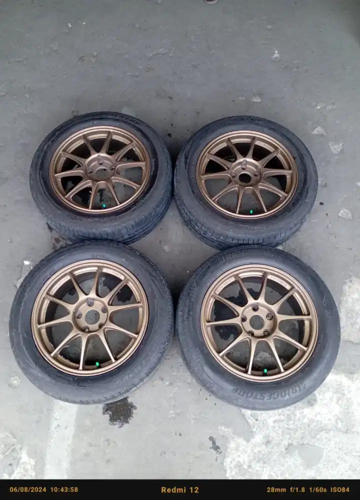 Velg wedsport tc105 r17 5x114.3 sepaket ban