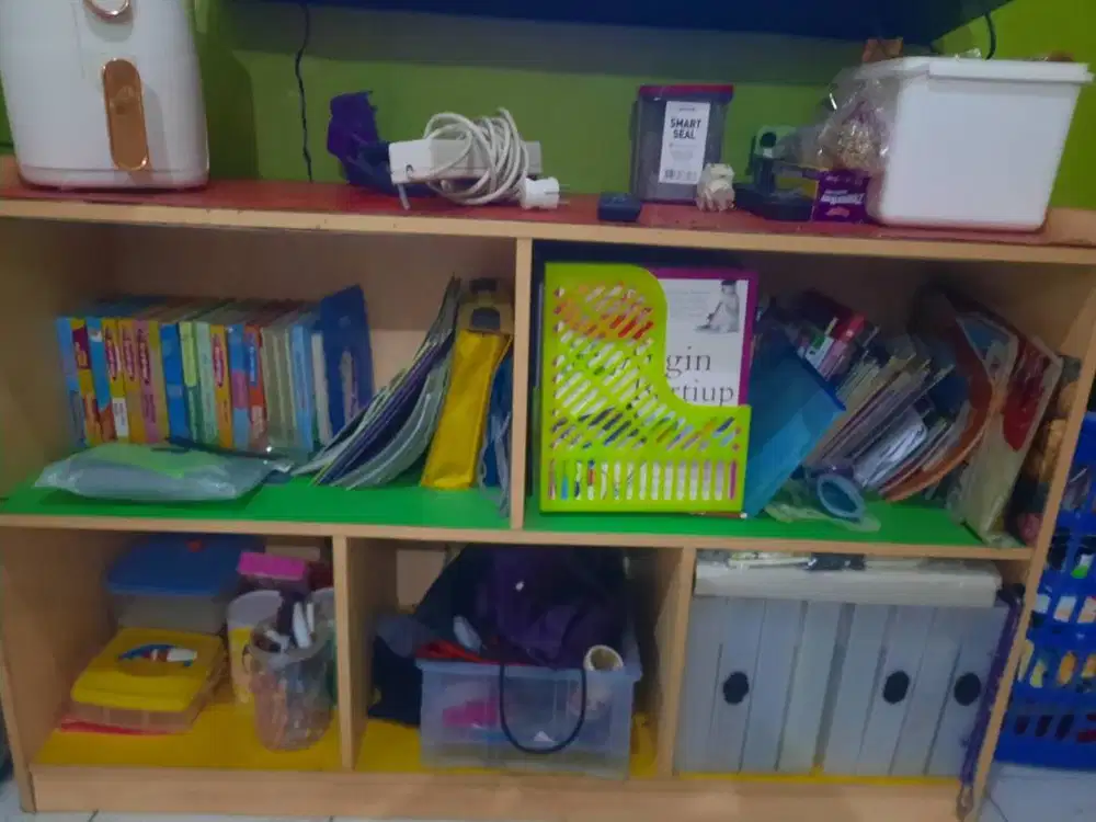 lemari rak buku informa 5 rak