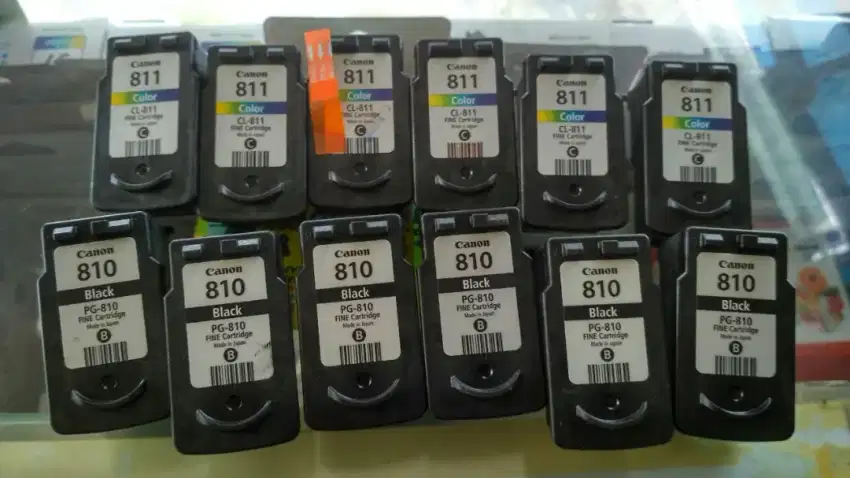 Di cari cartridge canon tipe 810/811 bekas