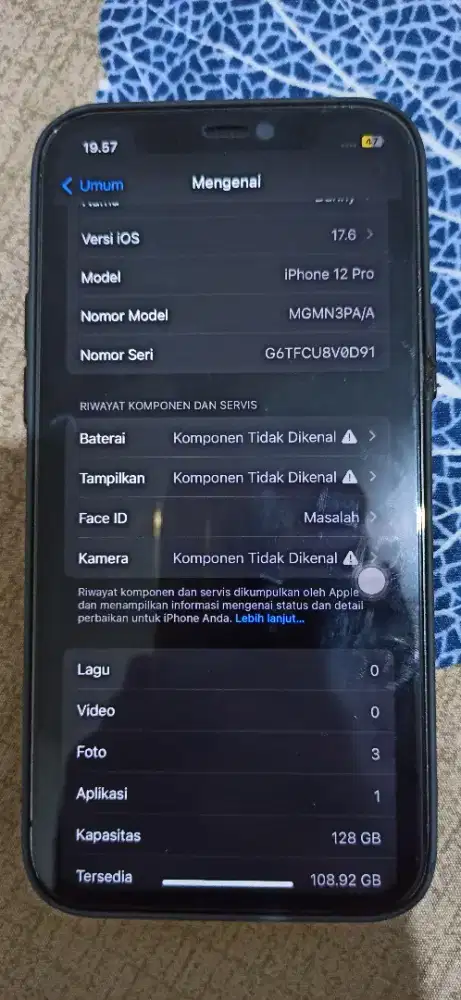 Iphone 12 pro 128gb ibox matot