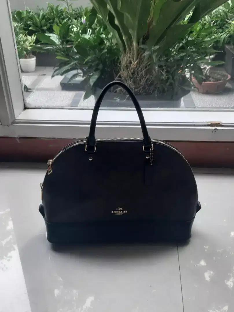 TAS COACH SIERRA SIGNATURE BROWN ORIGINAL Mewah