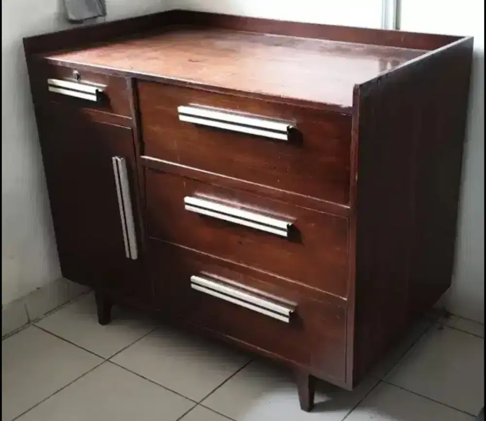 Meja Lemari Bayi Baby Tafel Antik Rare Garage Sale