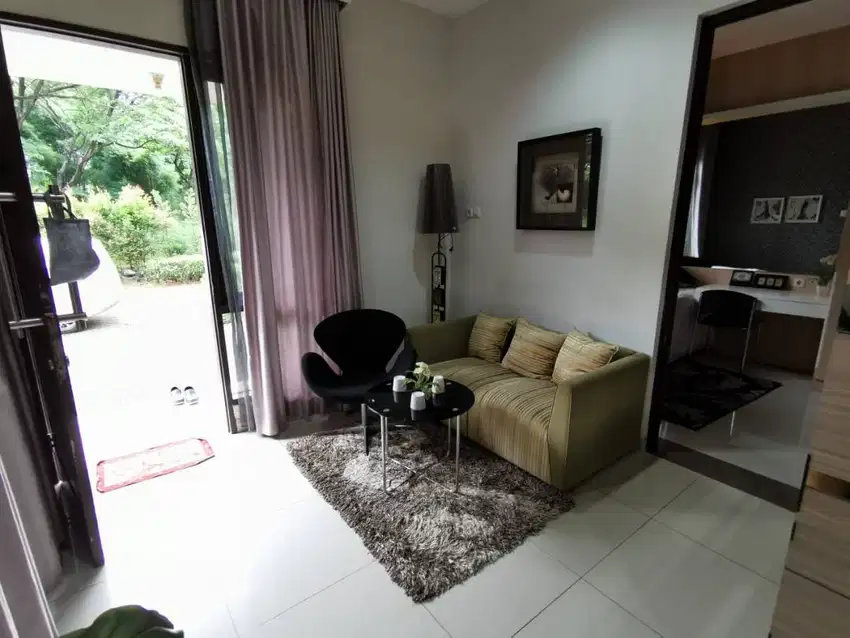 Casa Jardin full furnish posisi hoek cluster favorit aman dan nyaman b