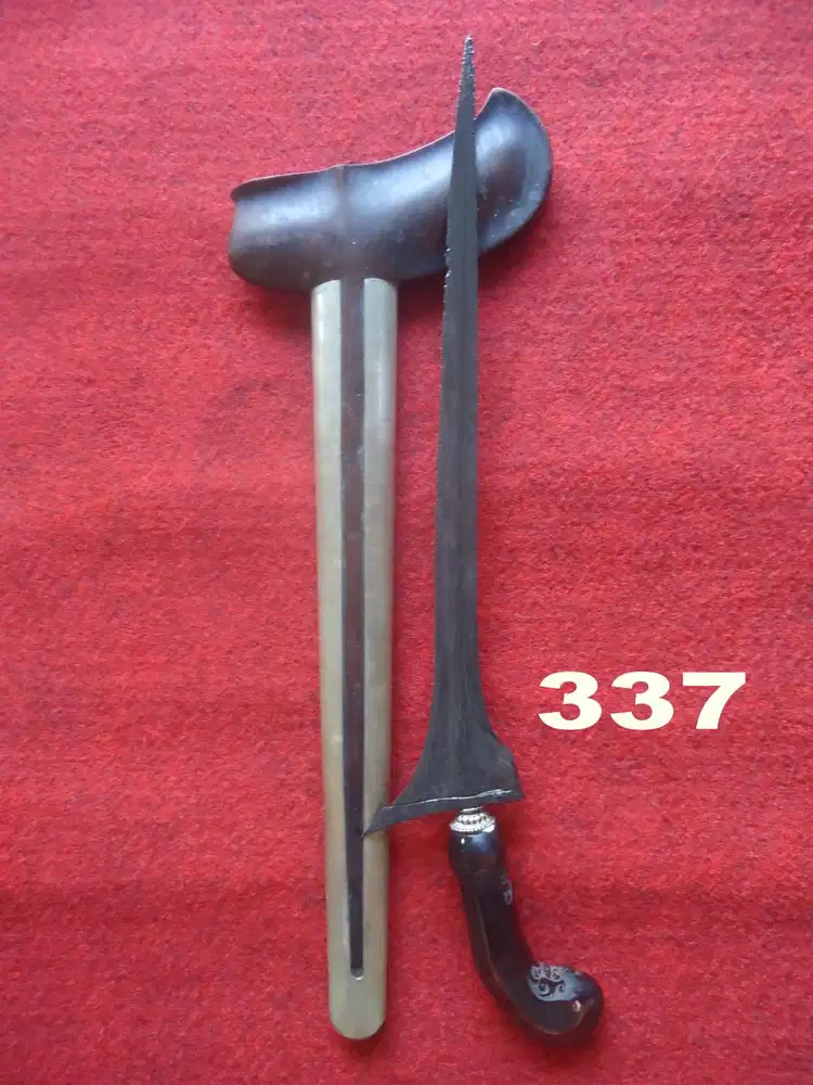 Keris Jalak Nguwuh Pengawak Waja Mataram Senopaten Kode 337
