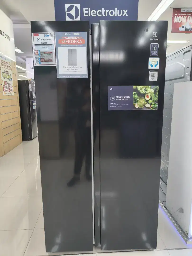 SEGAMPANG ITU Beli kulkas Electrolux Side by Side ESE6600ABID