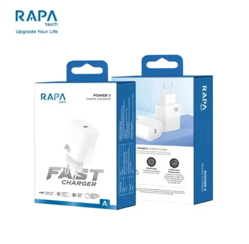 RAPATECH//Charger Usb C //Fast Charger 20W