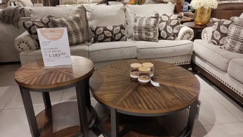 Promo kredit sofa set harleson