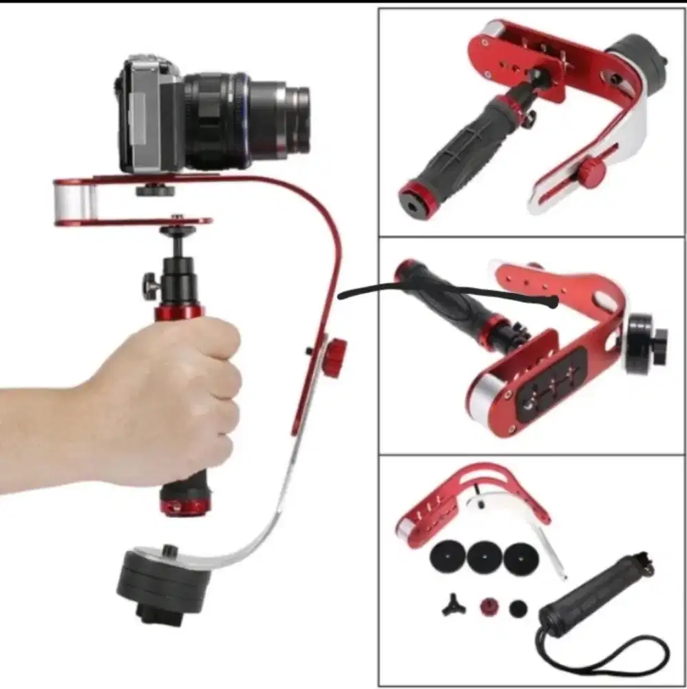 stabilizer steadycam gimbal kamera dan hp