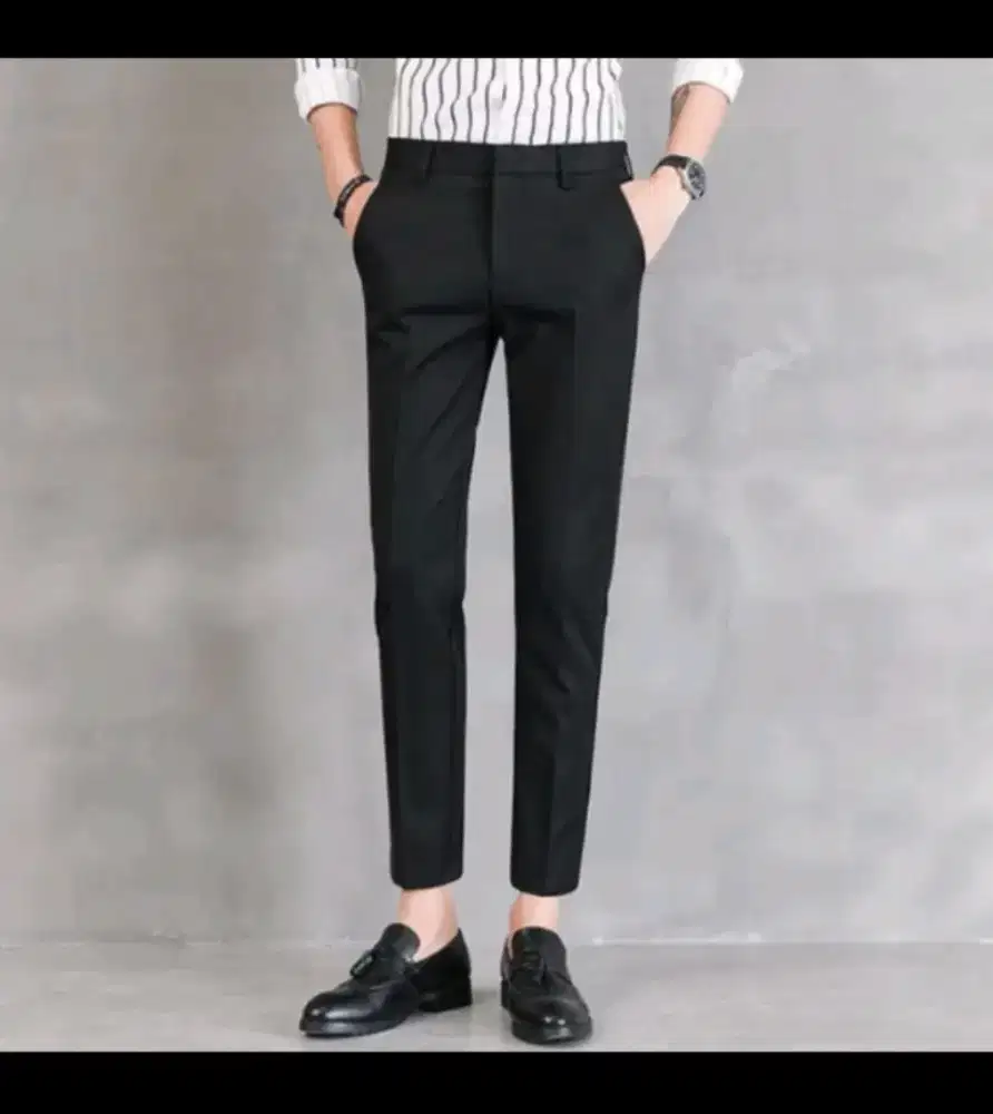 Celana Kantor Slimfit/Celana Ankle Pants