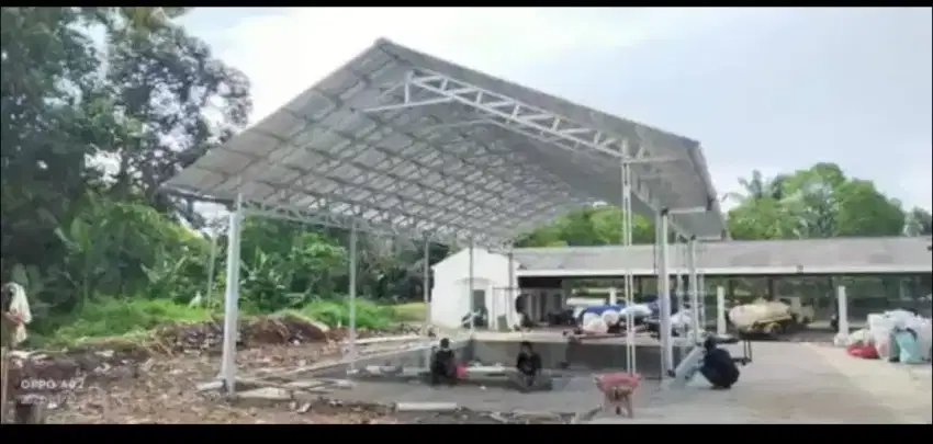 Rangka gudang baja ringan