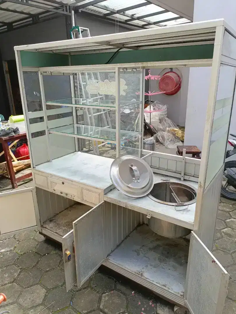 Gerobak stainless