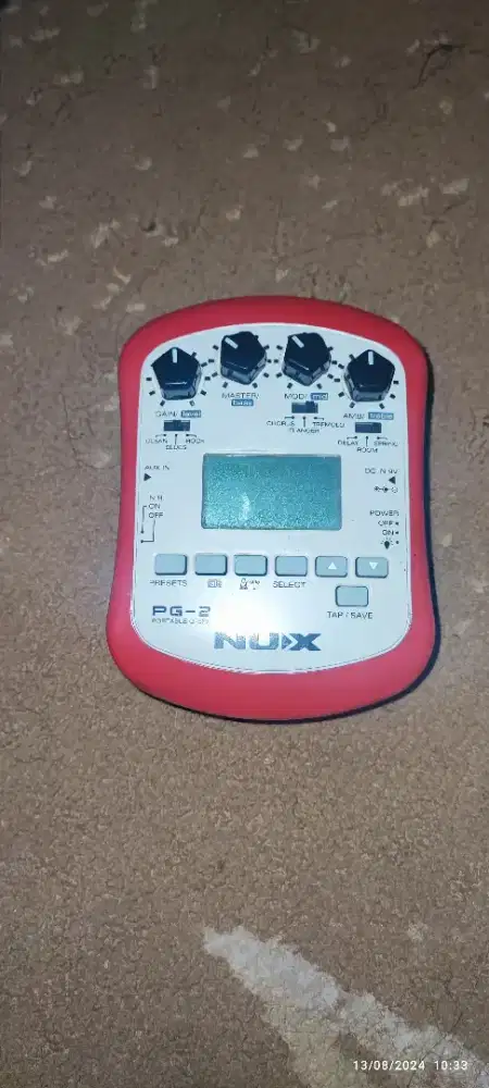 Nux PG-2 portable gitar efek