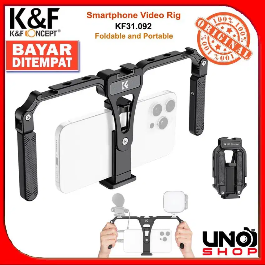 K&F Concept Smartphone Video Rig Stabilizer KNF