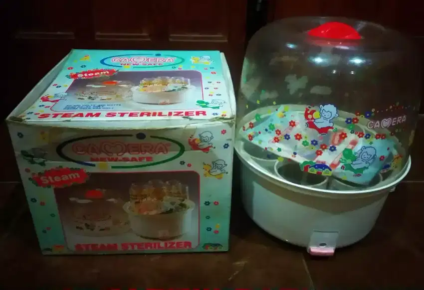 Steam Sterilizer / alat steril botol susu bayi Camera Heinz