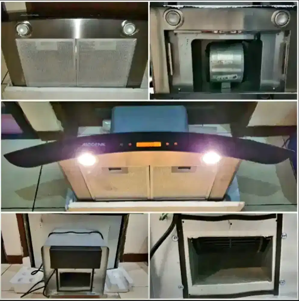 Modena cooker hood CX 9303. Digital touch screen.
