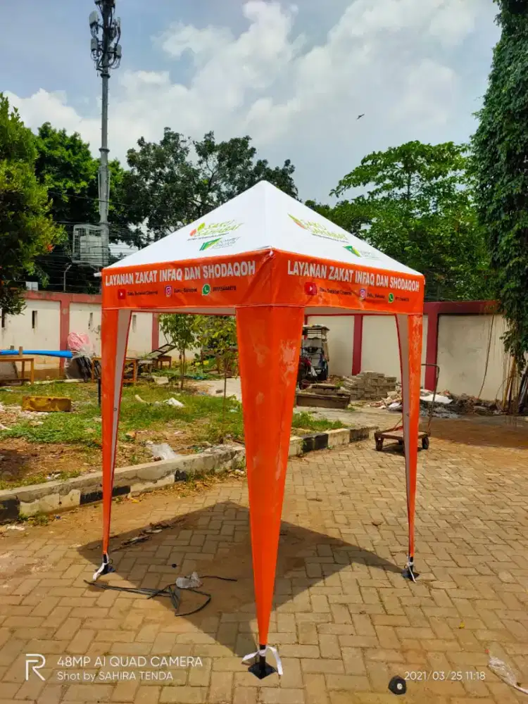 TENDA PIRAMID UK 1,5X1, 5 M PRITING