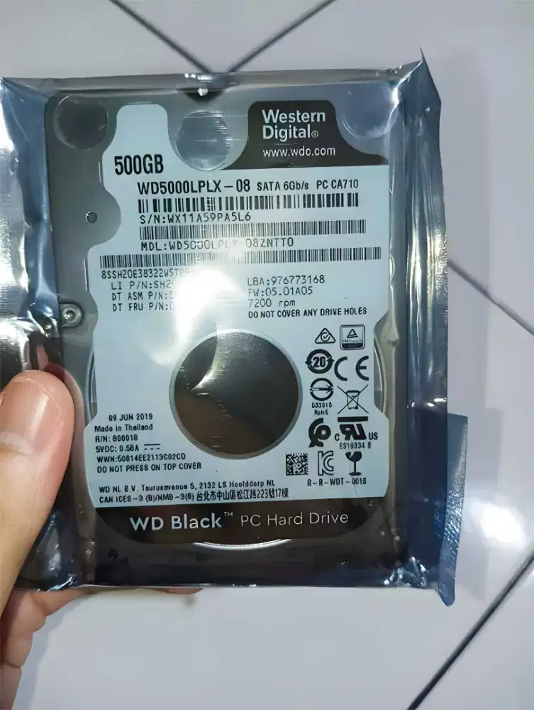 HARDISK LAPTOP 500GB 7200RPM