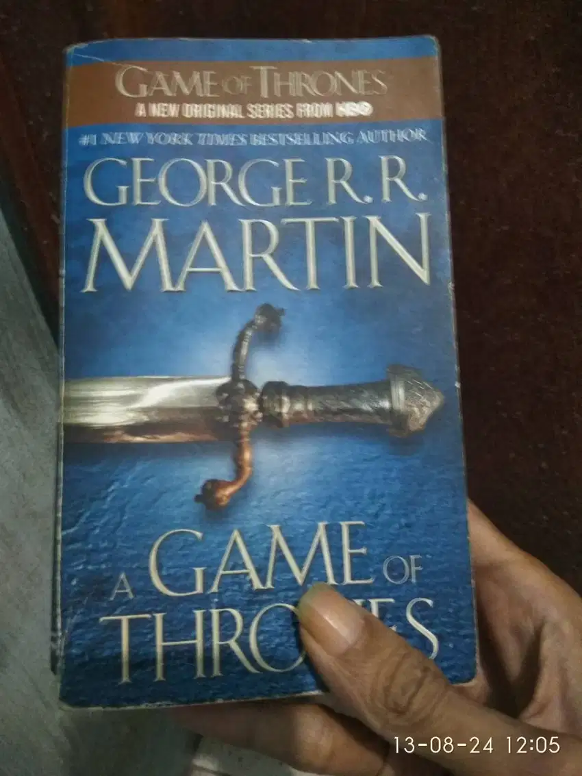 Novel berbahasa inggris game of thronee