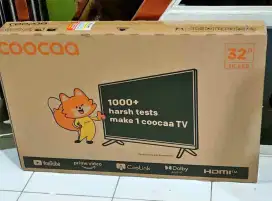 Coocaa smart tv plus 32 inch baru