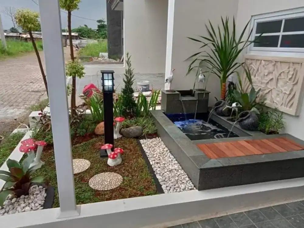 Jasa pembuatan taman kering taman minimalis dll #8