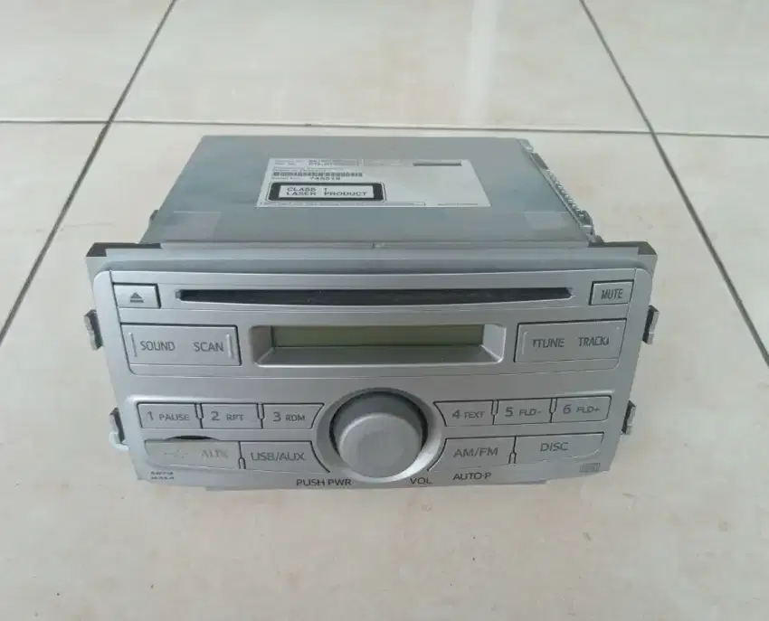 Head Unit Toyota Agya Original