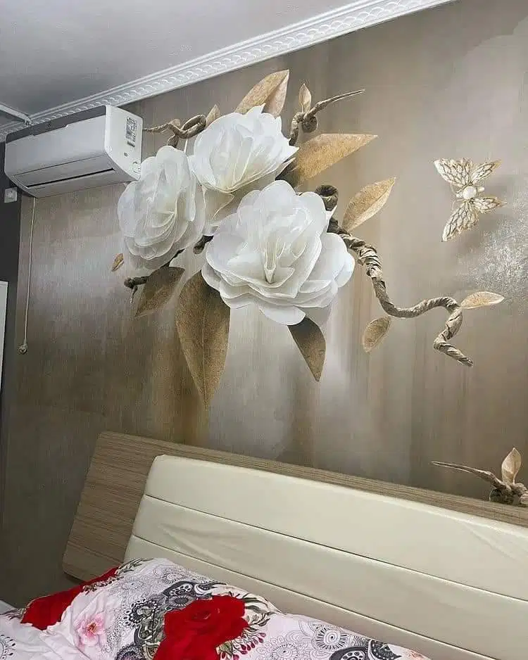 Jual gorden hordeng gordyn tirai jendela wallpaper dinding 3d custom